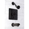 Kingston Brass Tub and Shower Faucet, 3, Wall Mount, Oil Rubbed Bronze KB86550DX - alternate 5